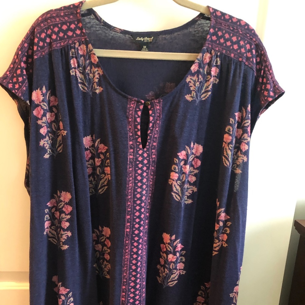 Lucky Brand Floral Tee